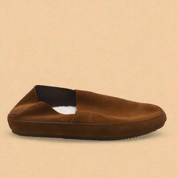 Vince Atlee Shearling LoafersSize 8 Brown display picture 2